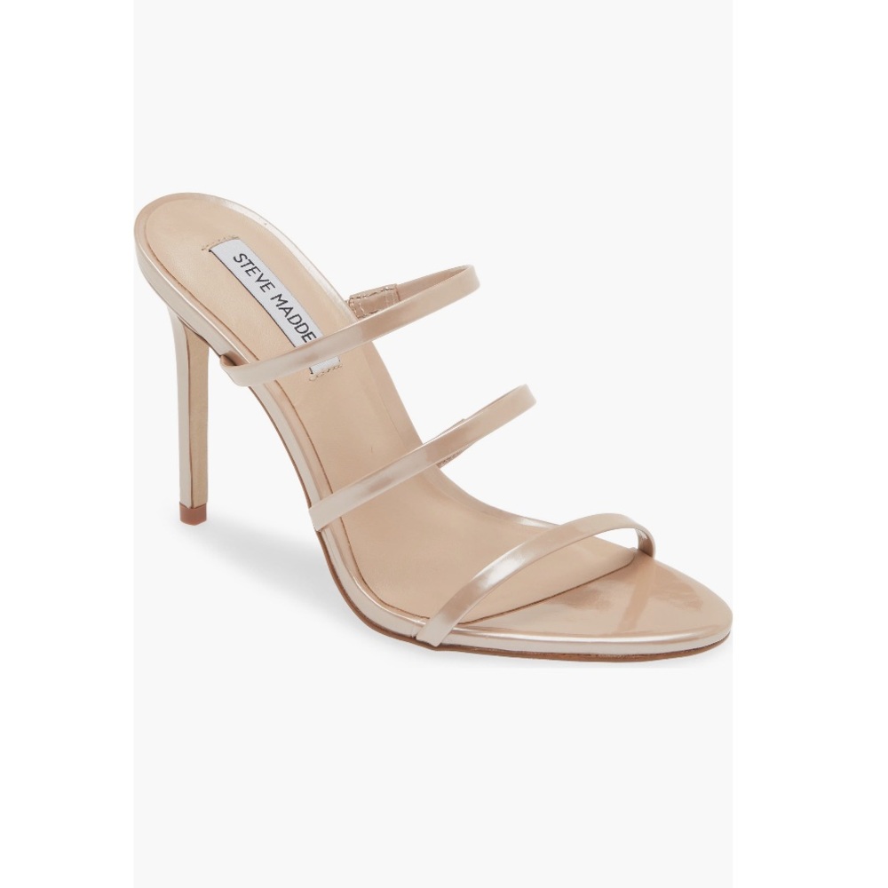Steve Madden Nude Strappy Sandals